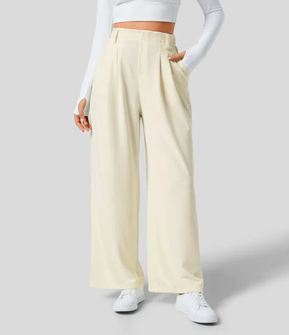 Comfortable Fit Wide Leg Pants