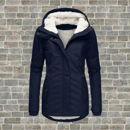 Women's Hooded Winter Coat Waterproof Insulated