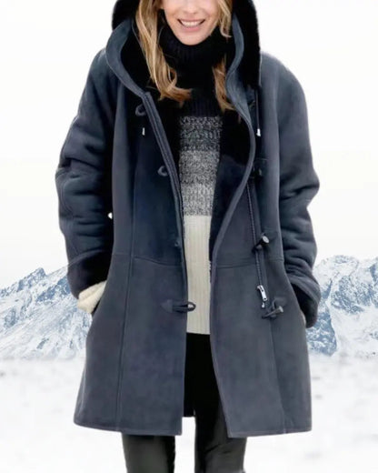 Women's Hooded Winter Coat Warm Waterproof - VibreMode