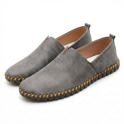 Comfortable Men's Slip-On Leather Loafers Shoes
