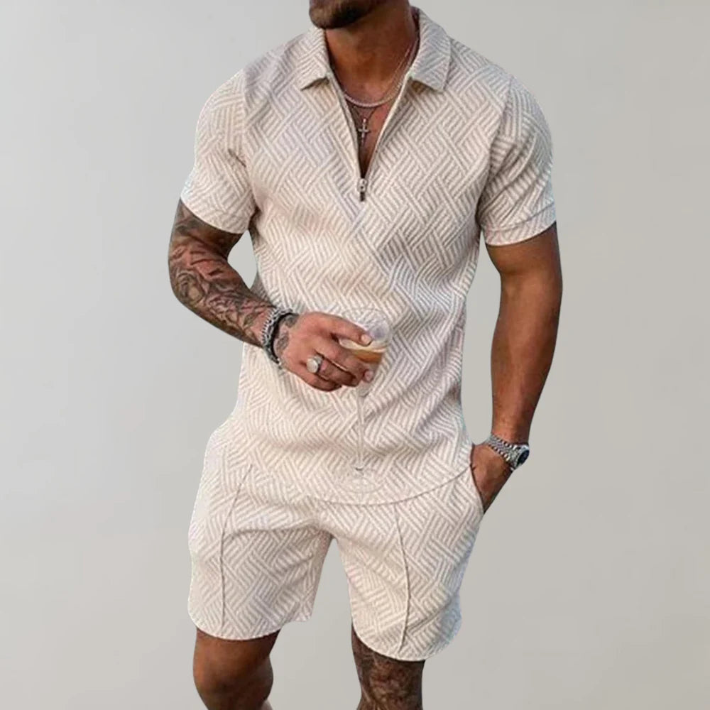 Men's 2-Piece Casual Summer Set Comfortable