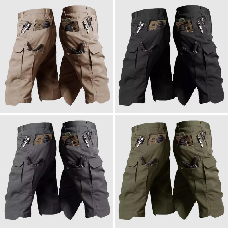 Mossy Green Camouflage Shorts