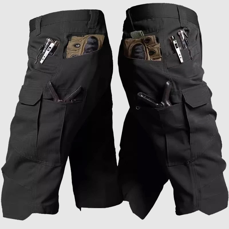 Mossy Green Camouflage Shorts