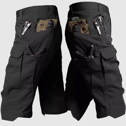 Mossy Green Camouflage Shorts