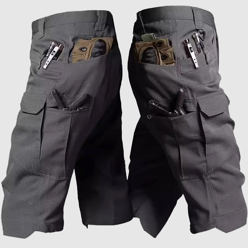 Mossy Green Camouflage Shorts