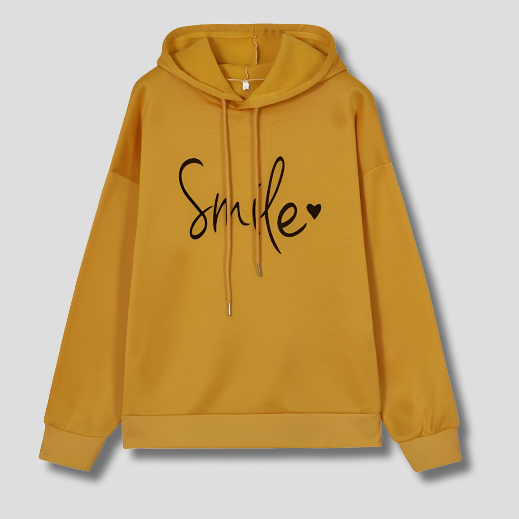Women's Smile Graphic Hoodie