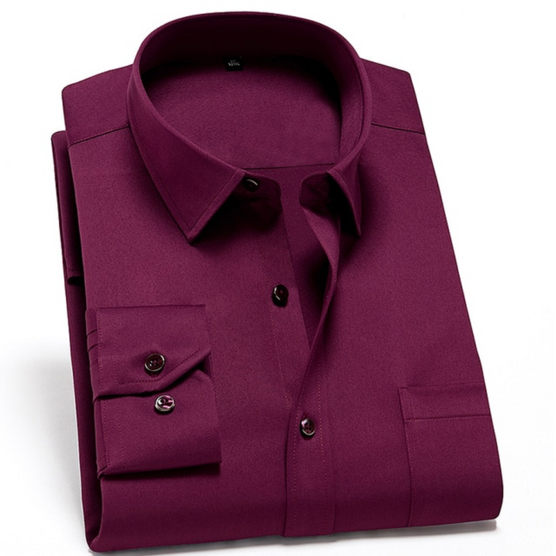 Men's Stretch Overshirt Anti Wrinkle
