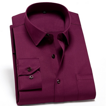 Men's Stretch Overshirt Anti Wrinkle