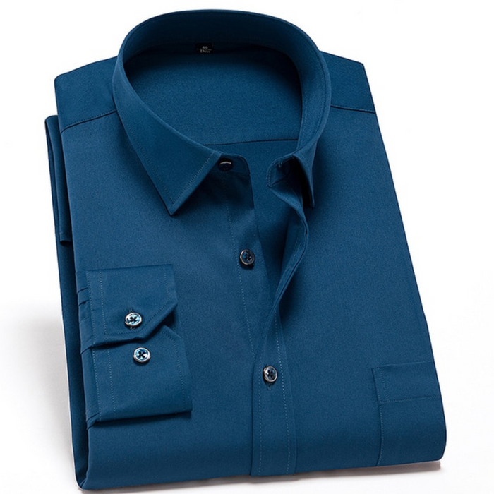 Men's Stretch Overshirt Anti Wrinkle