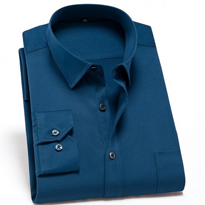 Men's Stretch Overshirt Anti Wrinkle