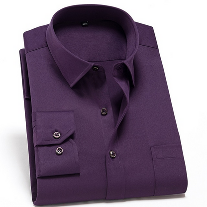 Men's Stretch Overshirt Anti Wrinkle