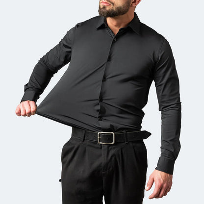 Men's Stretch Overshirt Anti Wrinkle