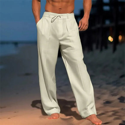Men's Linen Summer Trousers