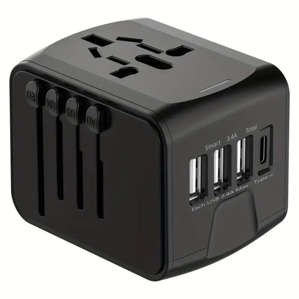 Travel Plug Adapter Compact Fast Charging Universal - VibreMode