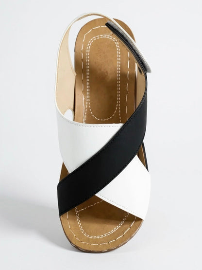Women's Platform Wedge Sandals Olive