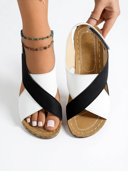 Women's Platform Wedge Sandals Olive