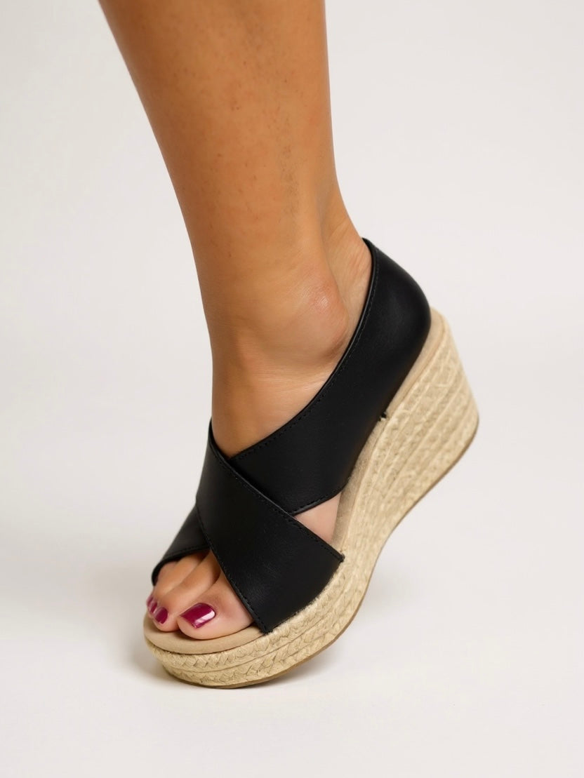 Comfortable Ankle Strap Wedge Sandals for Women