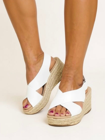 Comfortable Ankle Strap Wedge Sandals for Women