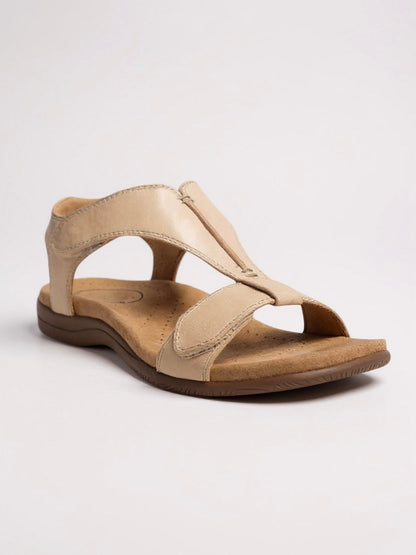 Comfortable Women's Padded T-Strap Walking Sandals