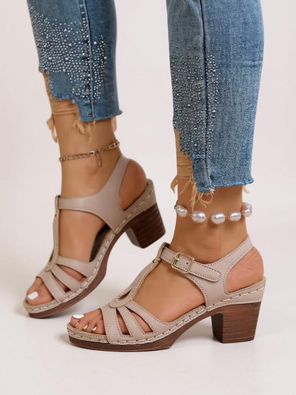 Luxury High Heel Summer Sandals