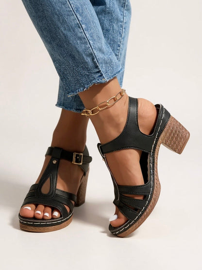 Luxury High Heel Summer Sandals
