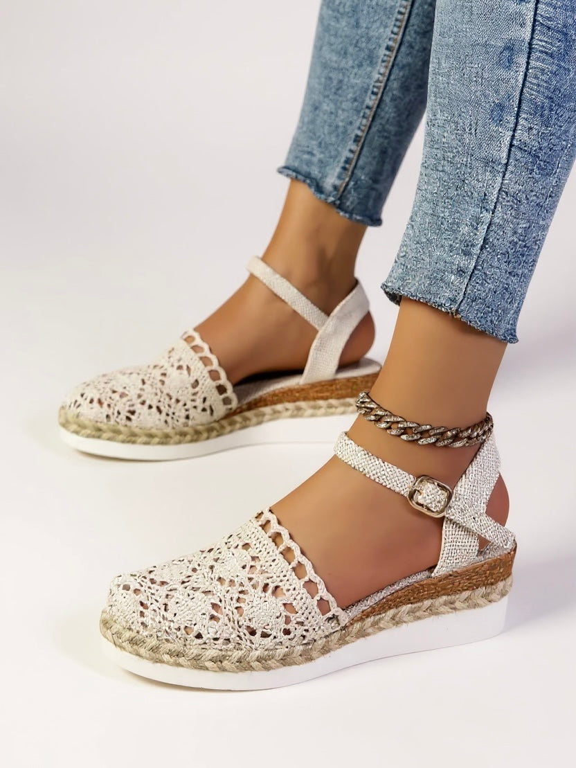 Darby | Chic Summer Espadrille Wedge Sandals