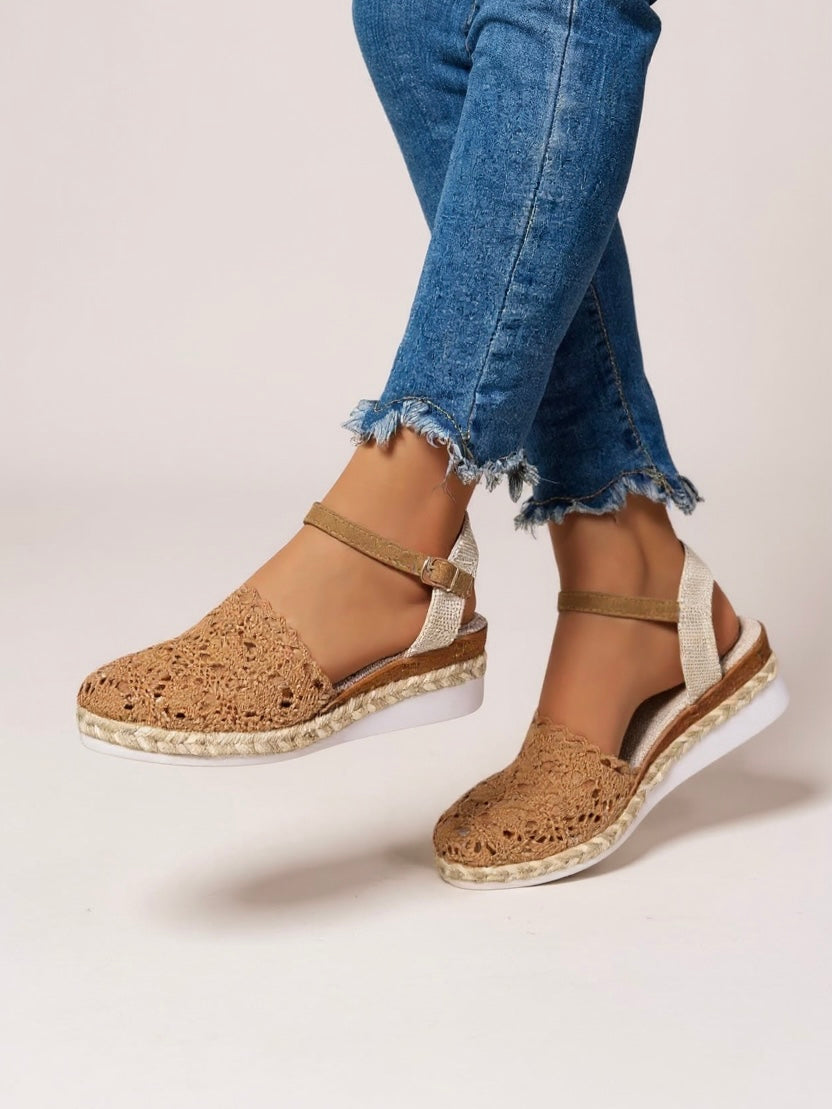 Darby Women's Woven Platform Sandals