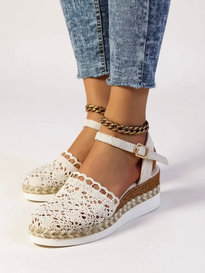 Darby Women's Woven Platform Sandals