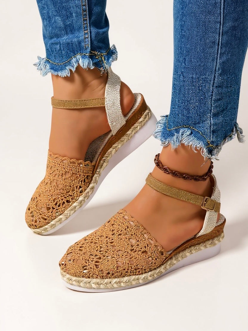 Darby Women's Woven Platform Sandals