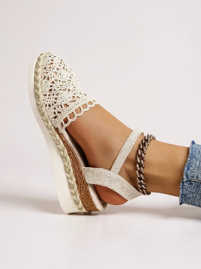 Darby Women's Woven Platform Sandals