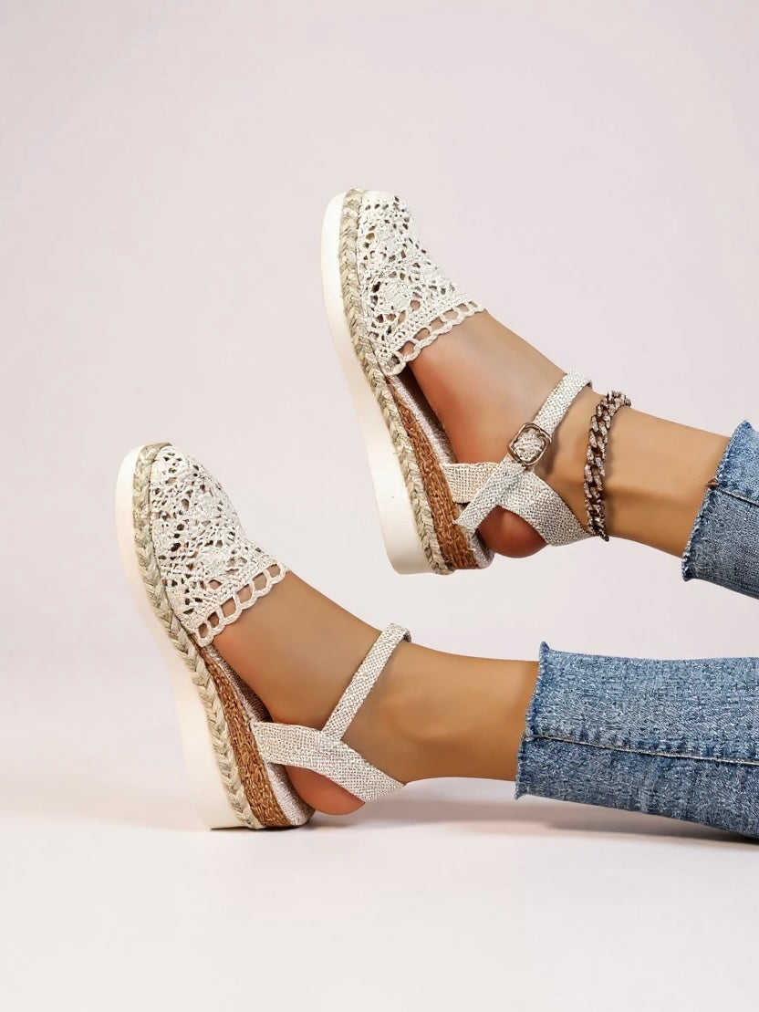 Darby Women's Woven Platform Sandals