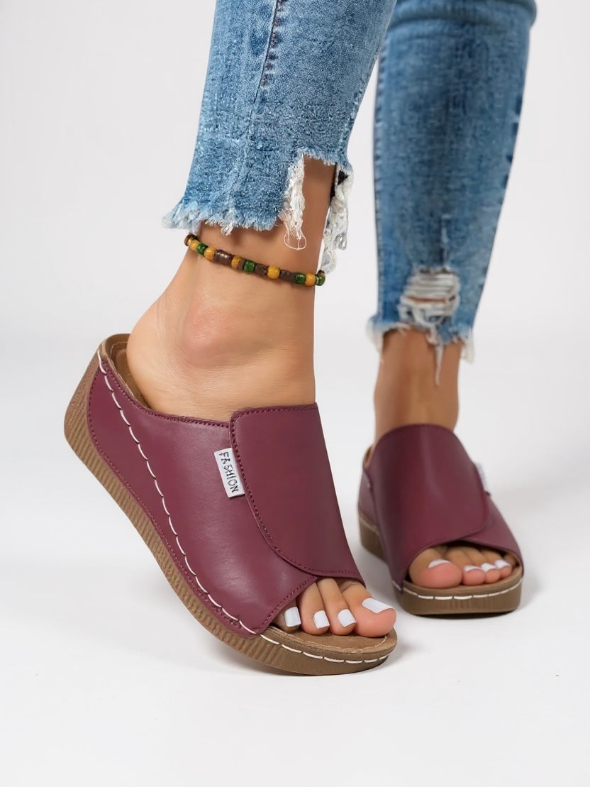 Women's Platform Cushioned Slides