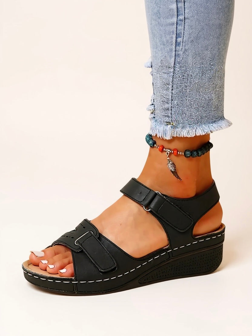 Comfortable Women's Foam Wedge Sandals
