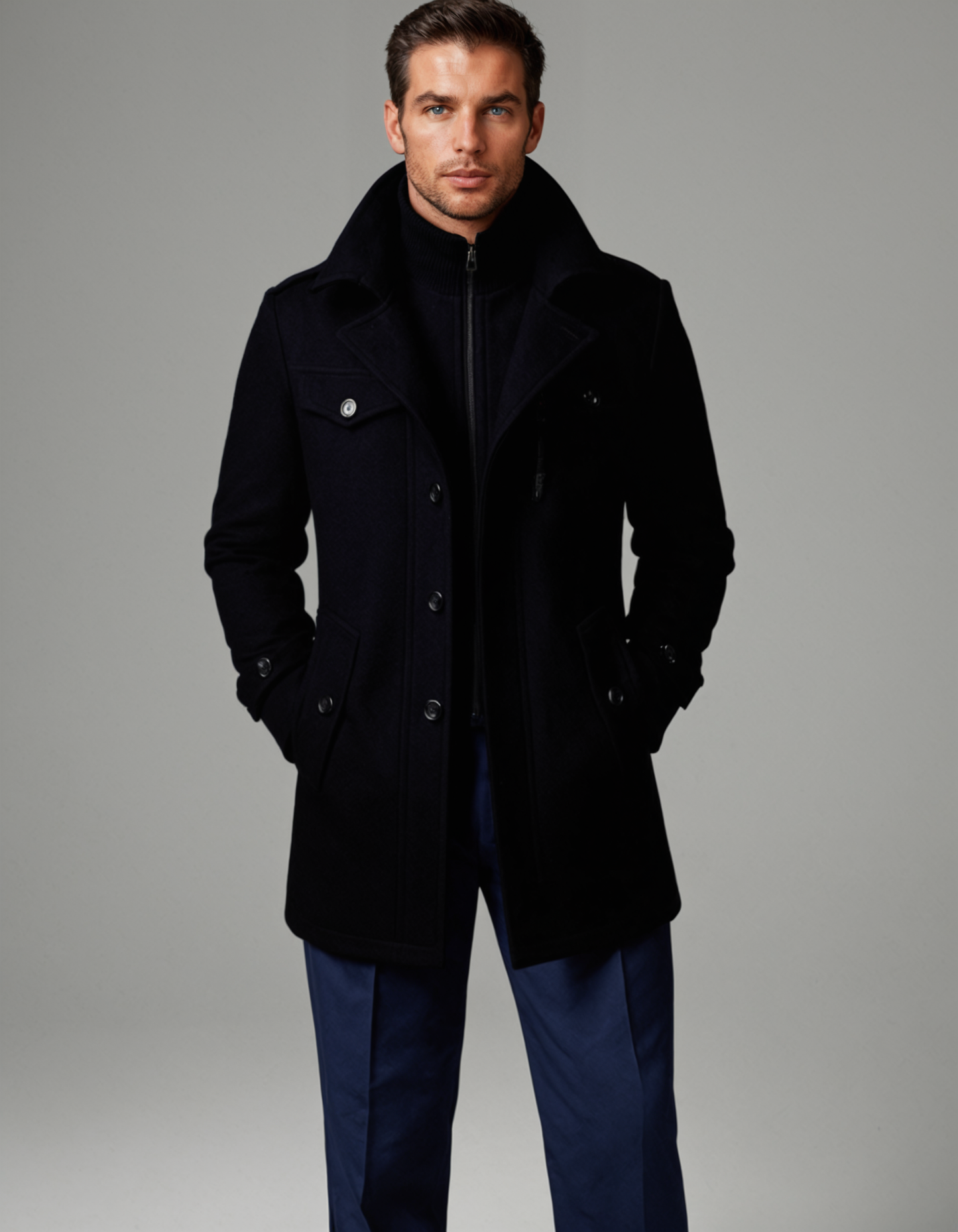 Men's Insulated Winter Coat - VibreMode