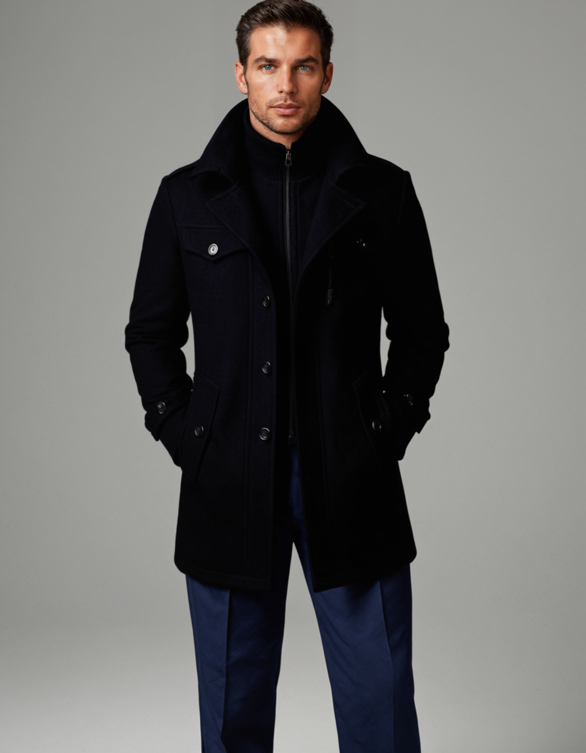 Men's Insulated Winter Coat - VibreMode