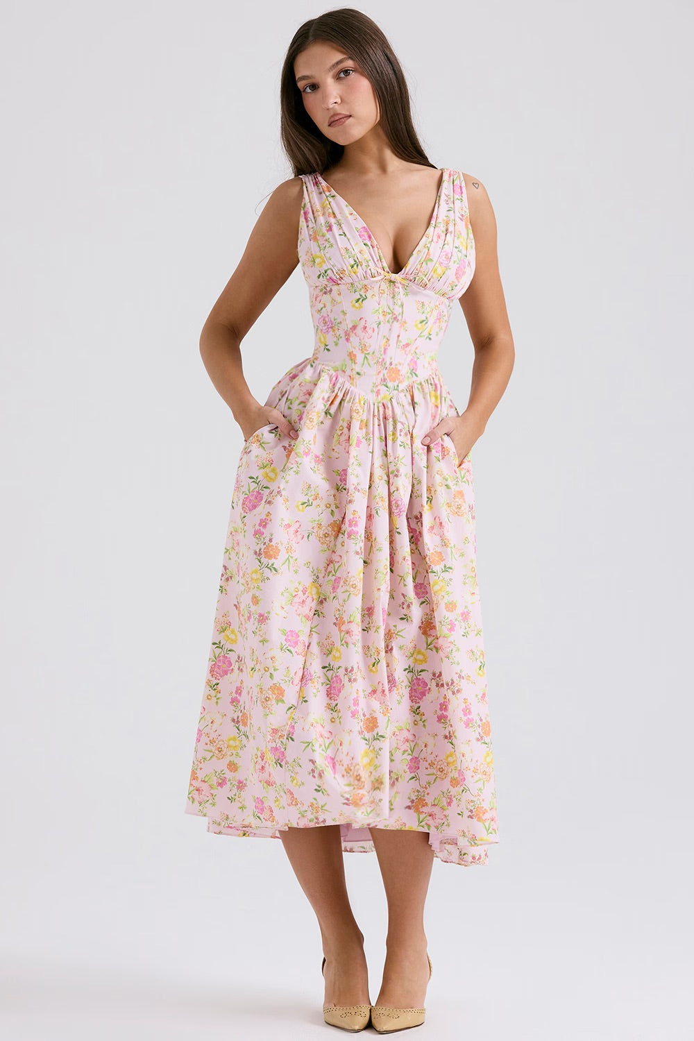 Women's Floral Summer Dress