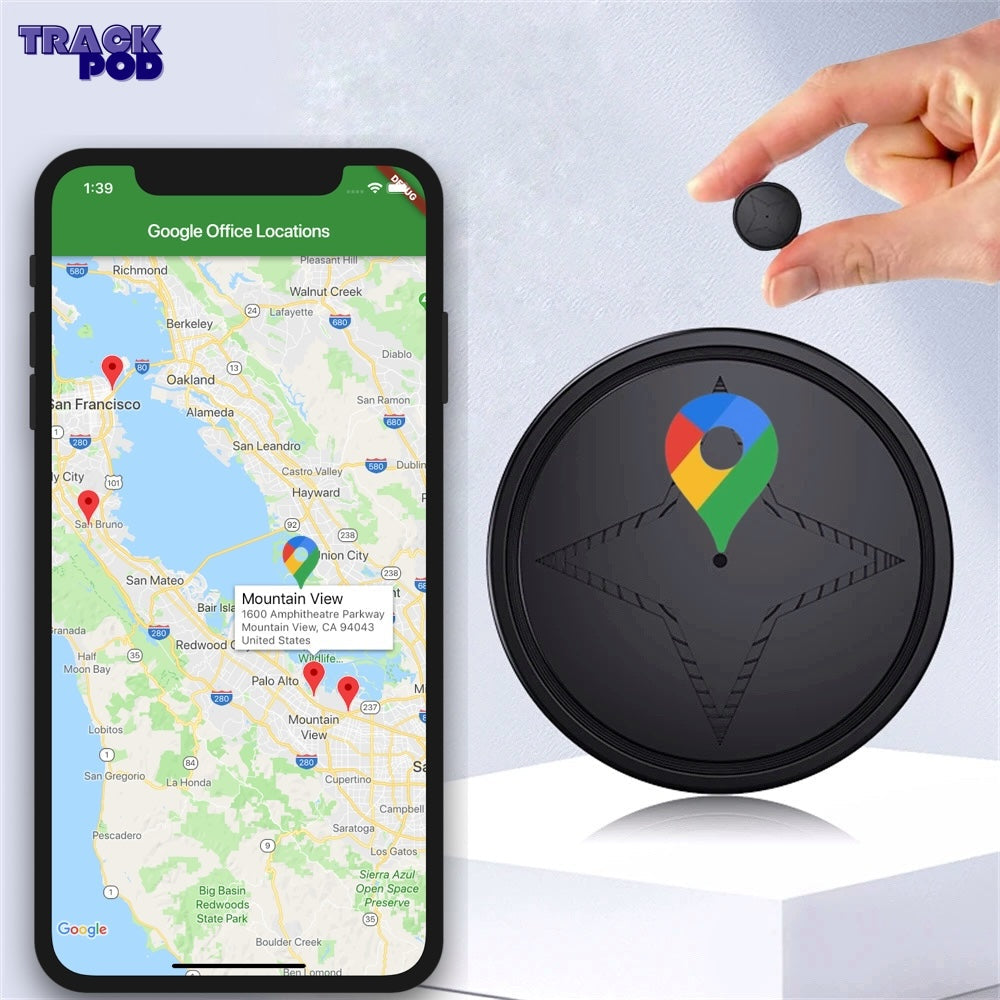 GPS Micro Tracker Real-Time Location Audio Monitor - VibreMode