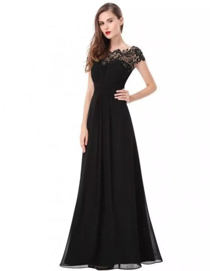 Women's V-Neck Bride Mother Dress
