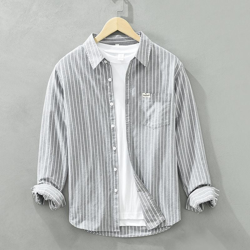 Classic Stripe Relaxed Fit Shirt