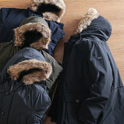 Alessandro Veneti Men's Winter Coat Warm Outerwear