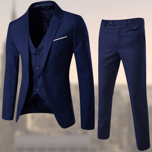 Men's 2 Piece Suit Notch Collar Vest - VibreMode