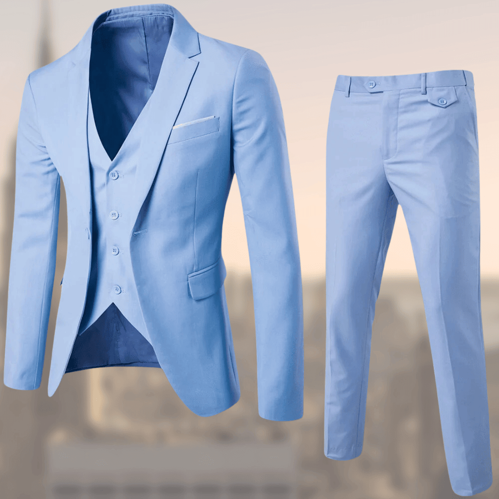 Men's 2 Piece Suit Notch Collar Vest
