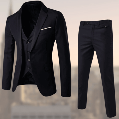 Men's 2 Piece Suit Notch Collar Vest