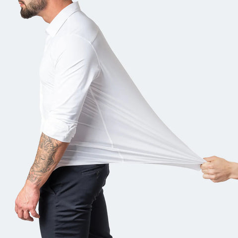 Men's Stretch Overshirt Anti Wrinkle - VibreMode