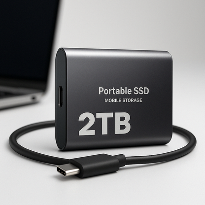 Portable Solid State Drive High-Speed Storage - VibreMode