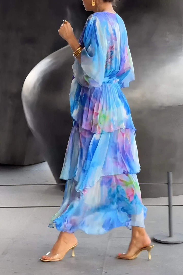 Beautiful Colourful Long Maxi Dress