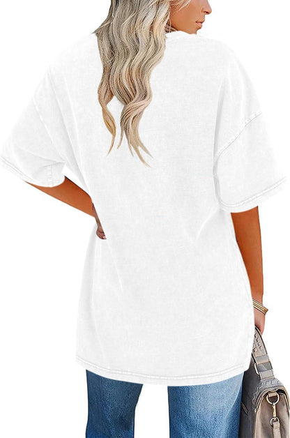 Women's Oversized Vintage Blouse