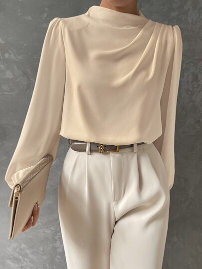 Women's Bishop Sleeve Blouse