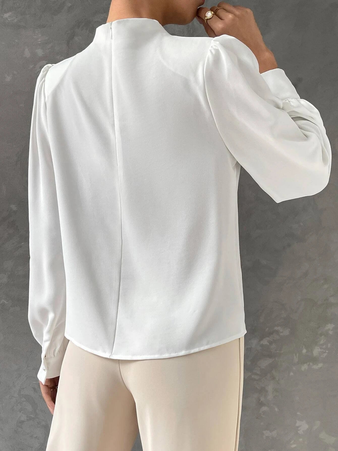 Women's Bishop Sleeve Blouse