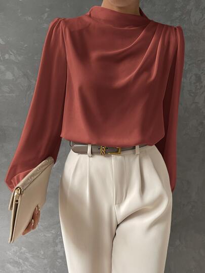 Women's Bishop Sleeve Blouse